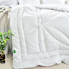 Ковдра полуторна ІДЕЯ Botanical Bamboo 140х210 (бамбукове волокно/бамбук-поліестер)