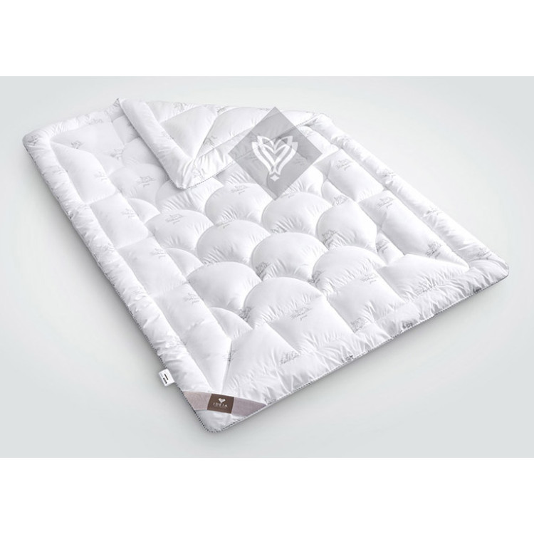 Ковдра полуторна ІДЕЯ Super Soft Classic 140х210 (штучний лебединий пух/мікрофібра)