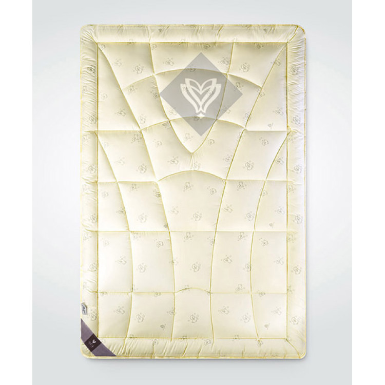 Ковдра полуторна ІДЕЯ Wool Classic 140х210 (шерстепон/мікрофібра)