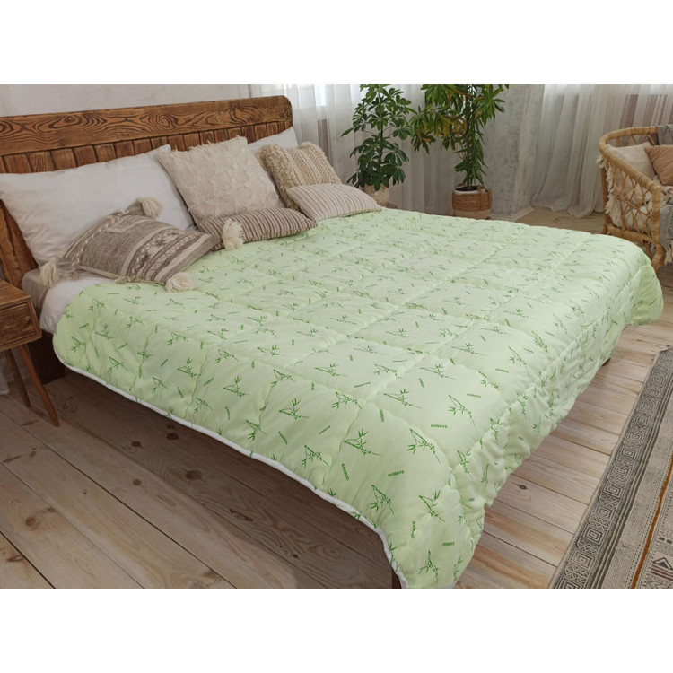 Ковдра Leleka-Textile Бамбук Преміум 172х205 (бамбукове волокно/мікрофібра)
