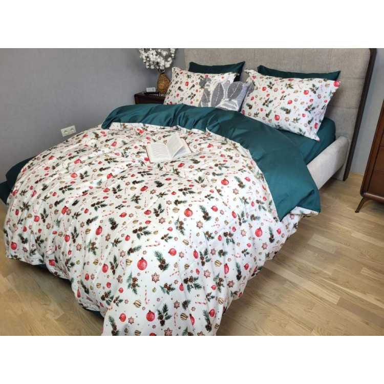 КПБ Комфорт Текстиль сатин premium Decorations сімейний