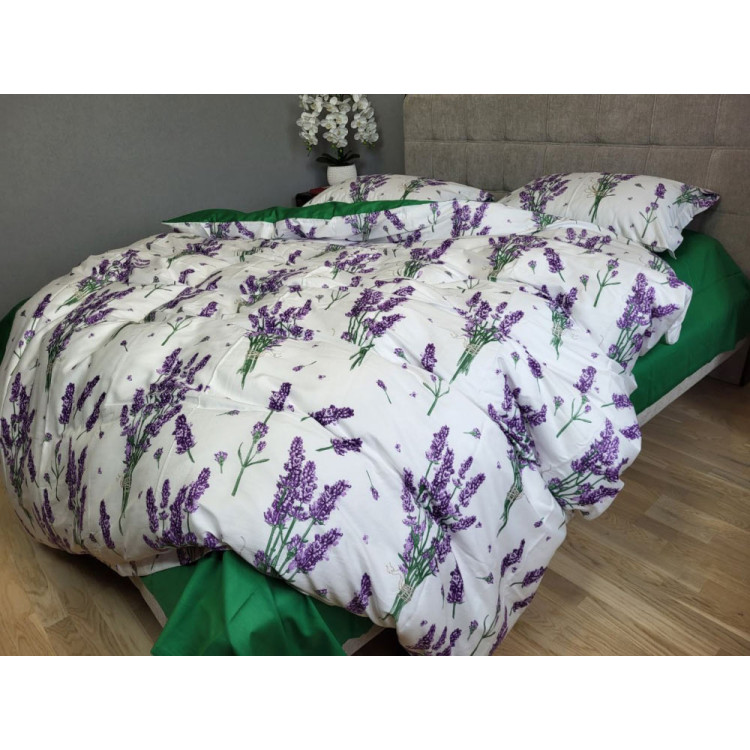КПБ Комфорт Текстиль сатин premium Lavender полуторний