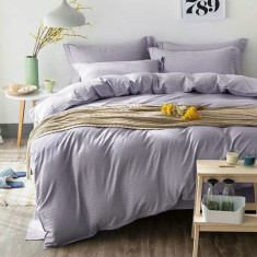 КПБ Комфорт Текстиль сатин страйп Lux Light Lavender полуторний