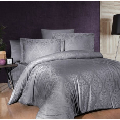 КПБ First Choice Sofya Quicksilver сатин жакард євро