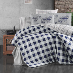 КПБ First Choice Edmon Navy Blue ранфорс євро