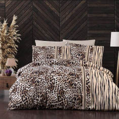КПБ First Choice Leopard Brown сатин євро