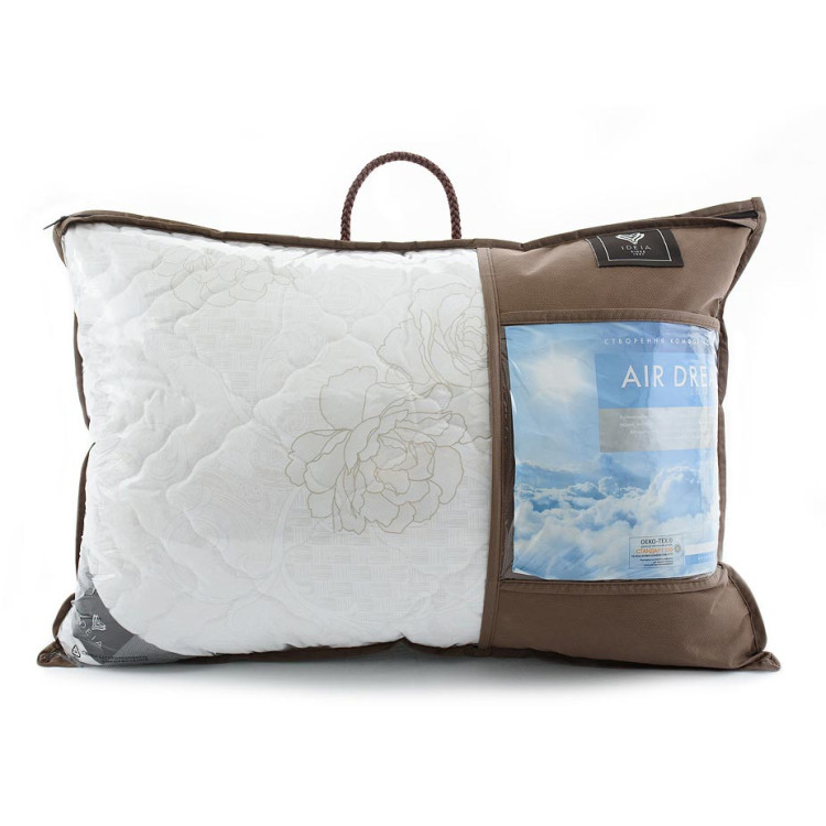 Подушка ІДЕЯ Air Dream Classic 40x60 см (силіконізоване гранульоване волокно/мікрофібра)