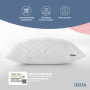 Подушка ІДЕЯ Nordic Comfort+ 40x60 см (силіконізоване гранульоване волокно/мікрофібра)