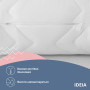 Подушка ІДЕЯ Nordic Comfort+ 70x70 см (силіконізоване гранульоване волокно/мікрофібра)