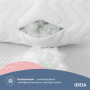Подушка ІДЕЯ Nordic Comfort+ 70x70 см (силіконізоване гранульоване волокно/мікрофібра)