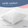 Подушка ІДЕЯ Nordic Comfort+ 70x70 см (силіконізоване гранульоване волокно/мікрофібра)