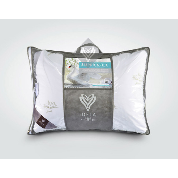 Подушка ІДЕЯ Super Soft Classic 40x60 см (силіконізоване поліефірне мікроволокно/мікрофібра)