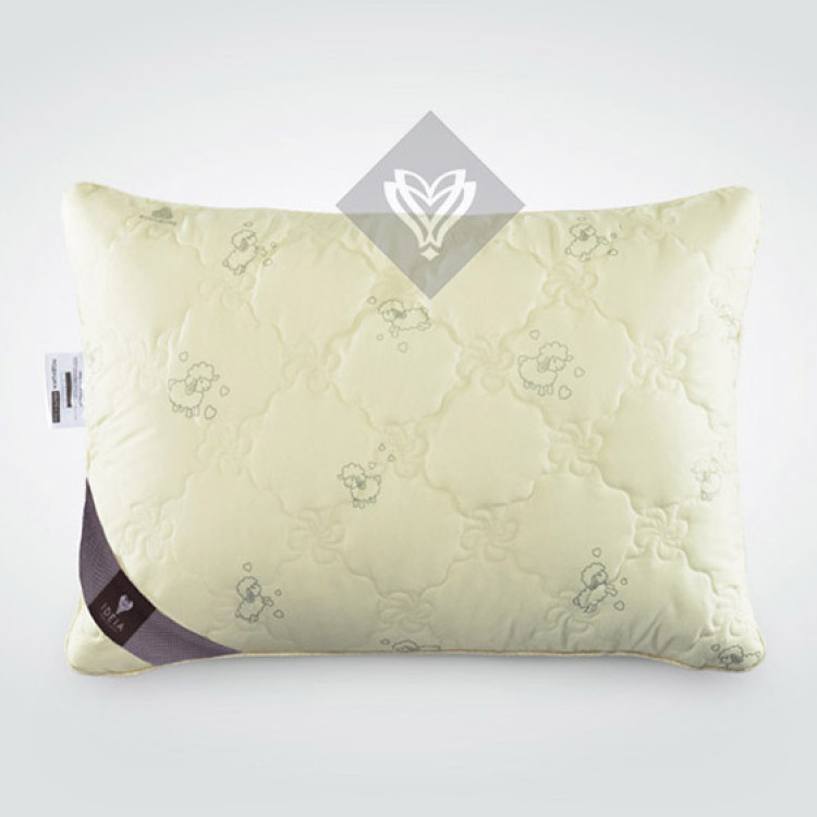Подушка ІДЕЯ Wool Classic 40x60 см (силіконізоване гранульоване волокно/мікрофібра)