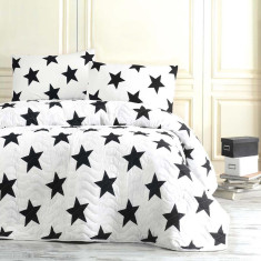 Покривало стебане Eponj Home Big Star 200x220