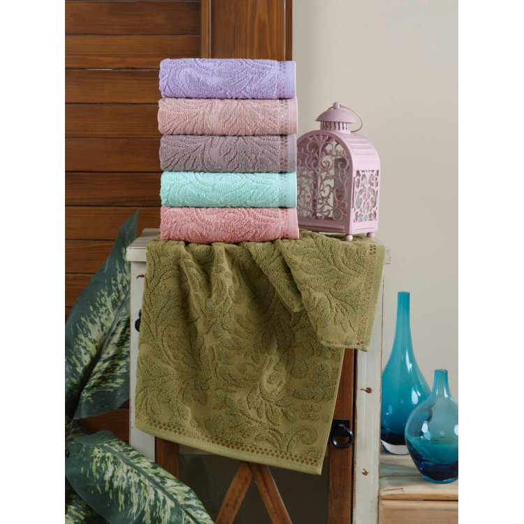 Набір рушників Gulcan Jacquard Tropical 50x90 см (6 шт.)